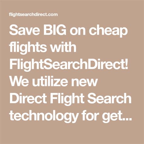 flight search direct.